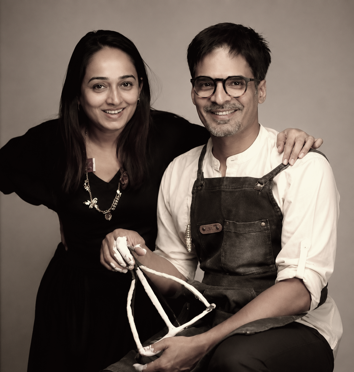 Shailesh and Mansi — Founders, Shailesh Rajput Studio