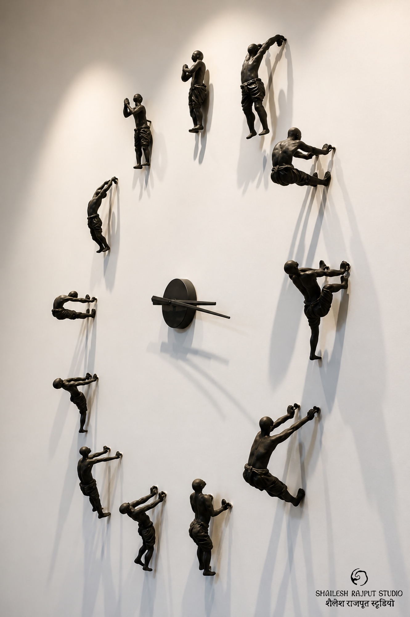 SURYA NAMASKAR Wall Clock